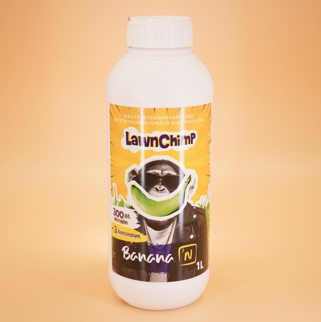 LawnChimp Banana N | zöldítő pázsit lombtrágya