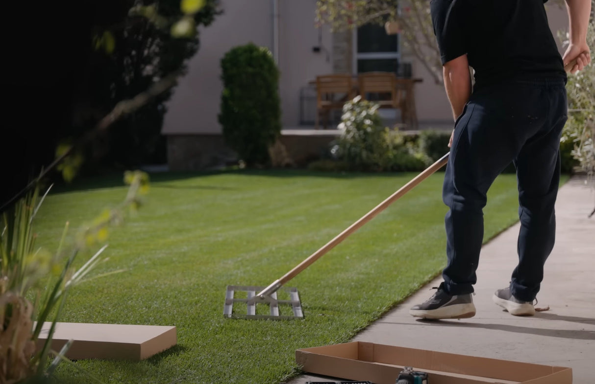 LawnChimp szintező gereblye