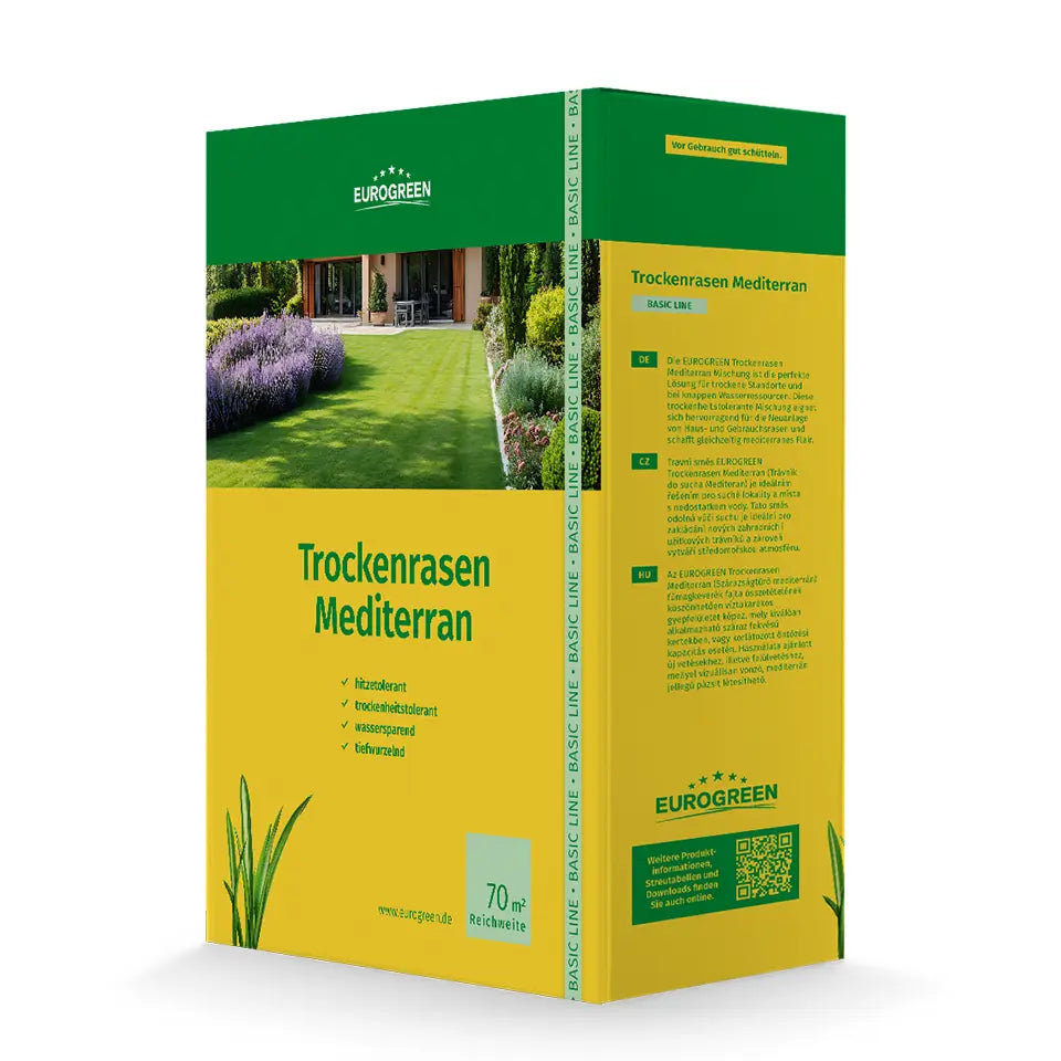 TROCKENRASEN-MEDITERRAN | MONACO | Szárazságtűrő fűmagkeverék