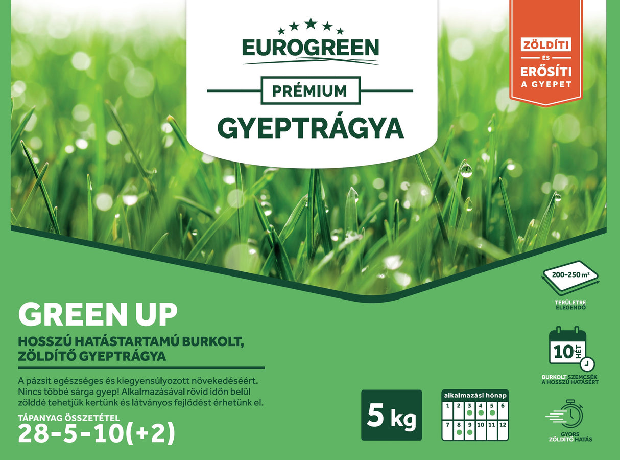 RASEN PLUS | GREEN UP | zöldítő tavaszi gyeptrágya