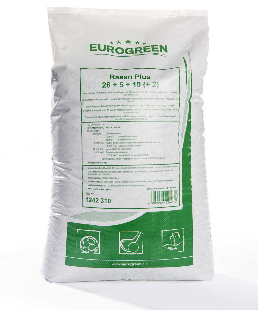 RASEN PLUS | GREEN UP | zöldítő tavaszi gyeptrágya