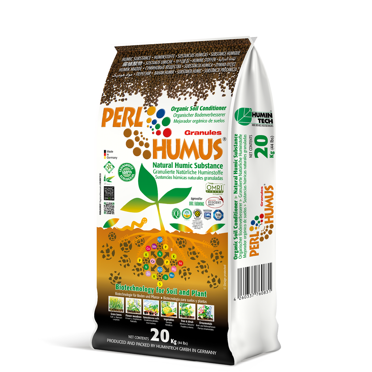 Perlhumus | granulált huminsav talajjavító